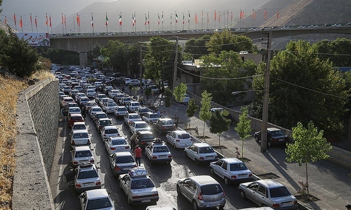 وضعیت را‌ه‌های کشور؛ ترافیک سنگین در جاده چالوس و هراز