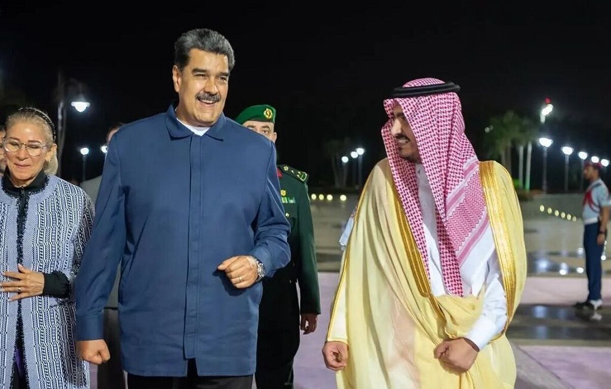 رئیس جمهور ونزوئلا وارد عربستان شد