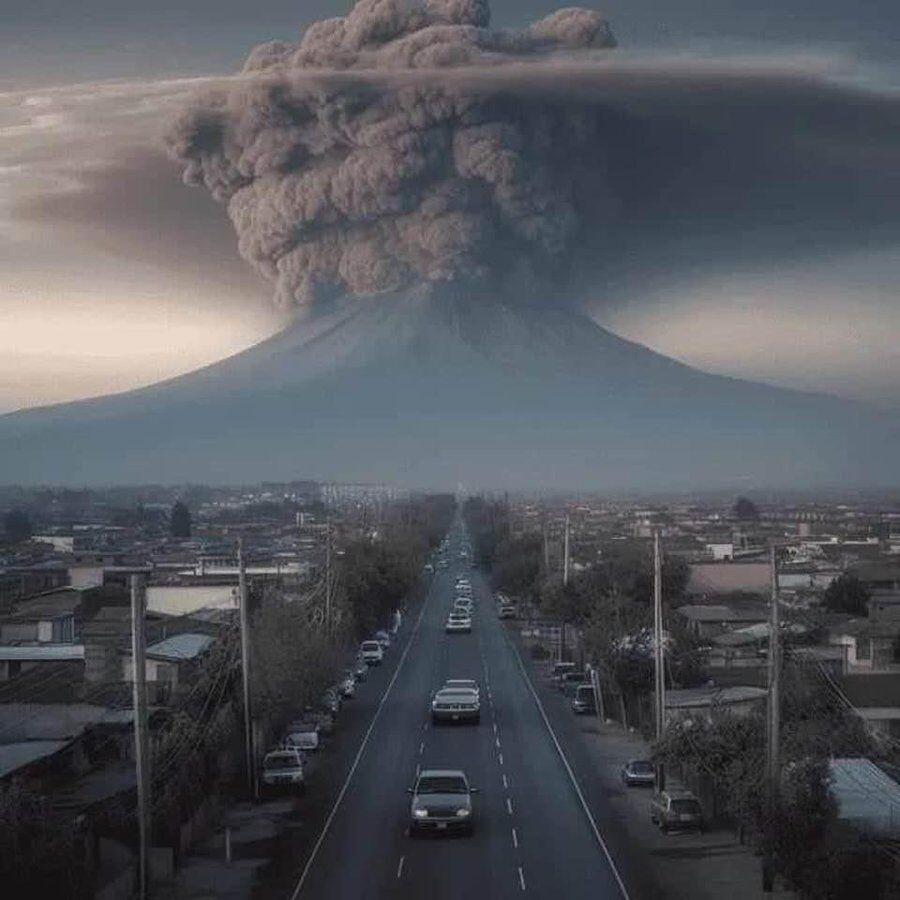 عکس| فعالیت آتشفشان پوپوکاتپتل مکزیک به مرحله هشدار قرمز رسید