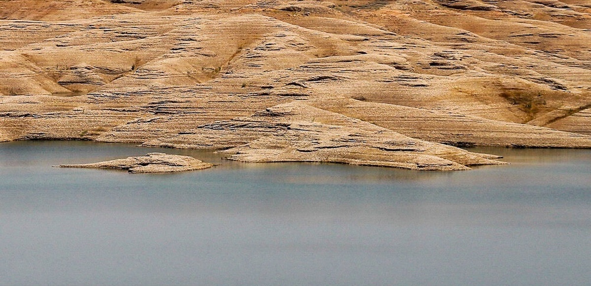 تصاویر| خشکسالی هیدرولوژیکی در سد کرخه
