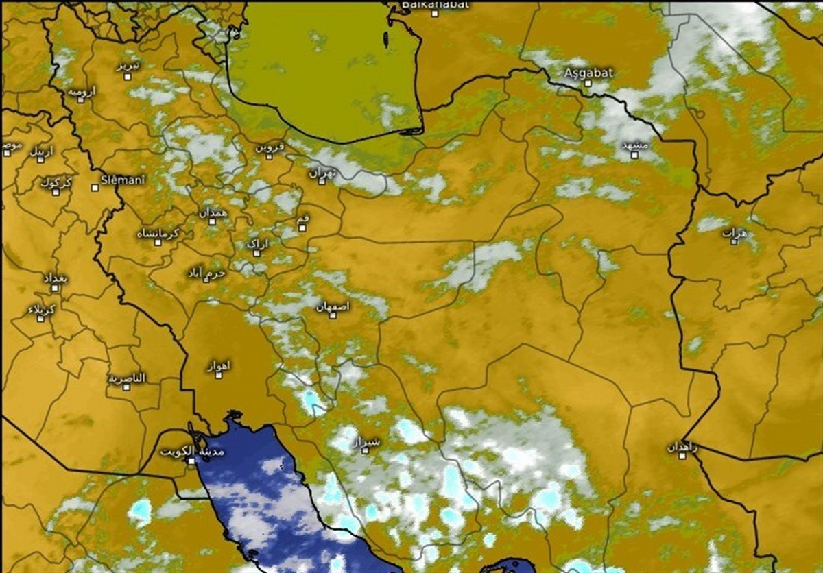 هشدار رگبار تند باران و سیل به ۱۳ استان