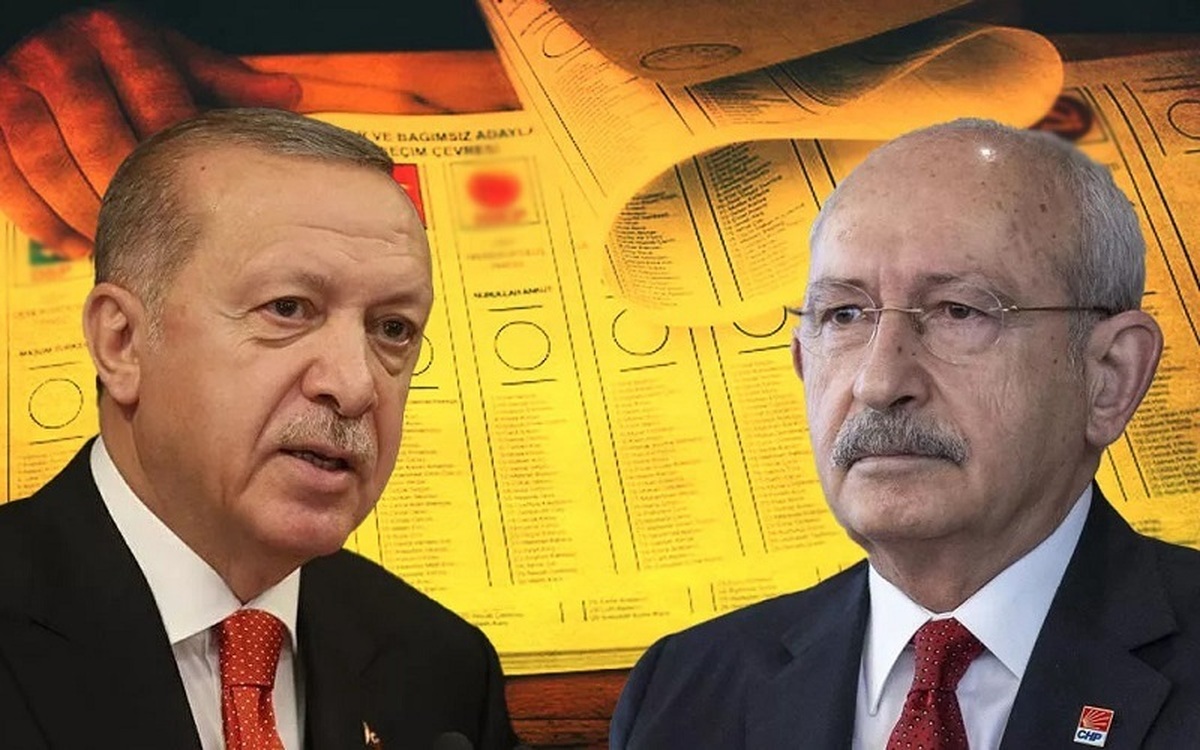 انتخابات ترکیه/ اردوغان ۵۲.۶۱ درصد و قلیچداراوغلو ۴۷.۳۹ درصد