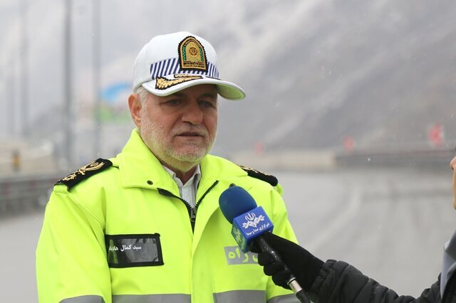 رئیس پلیس راهور فراجا با اشاره به احتمال یکطرفه نشدن محور تهران شمال در...