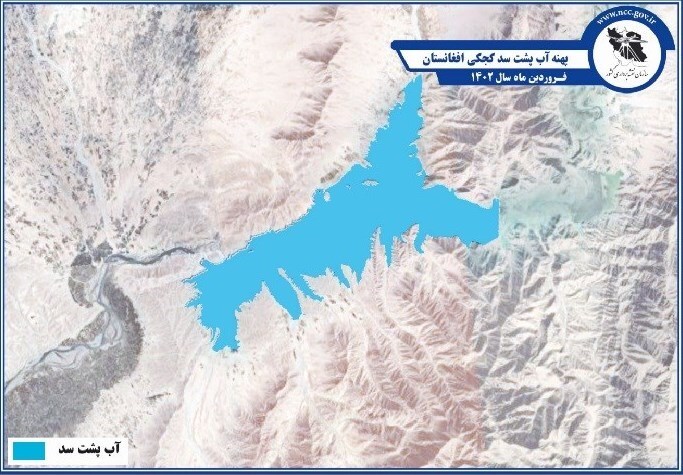 تصاویر ماهواره‌ای که اثبات دروغگویی طالبان درباره آب هیرمند است