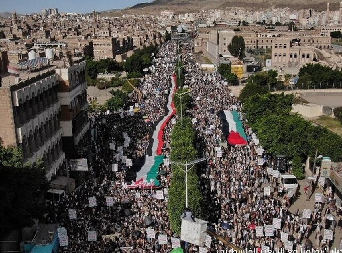 تظاهرات یمنی‌ها در صنعاء