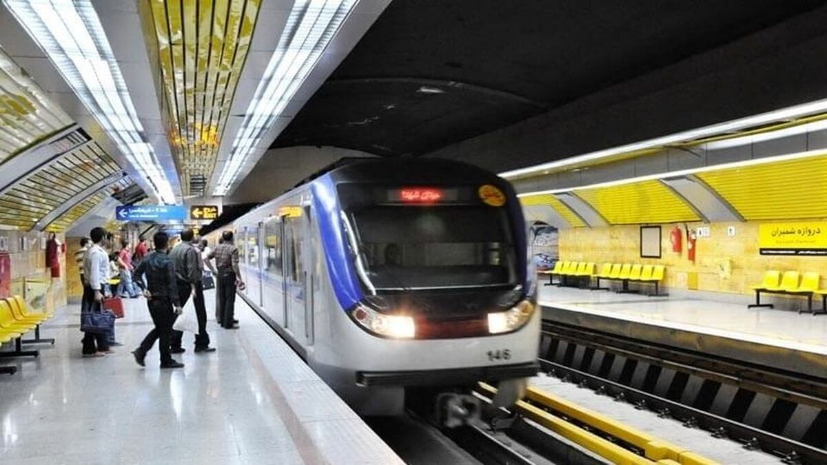 مرگ دردناک مرد میانسال در برخورد با قطار مترو در تهران