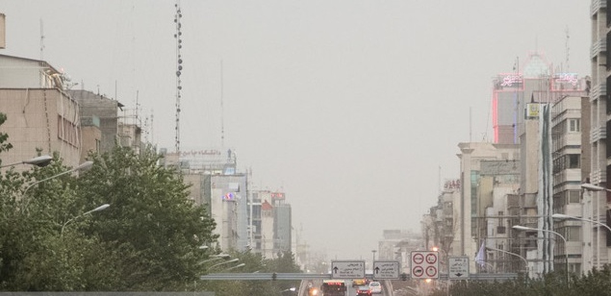 کاهش کیفیت هوای تهران طی امروز