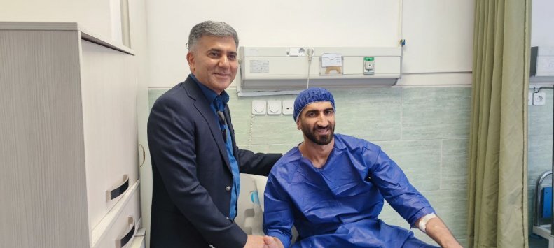 عکس| علیرضا بیرانوند پیش از عمل جراحی عکس| علیرضا بیرانوند پیش از عمل جراحی