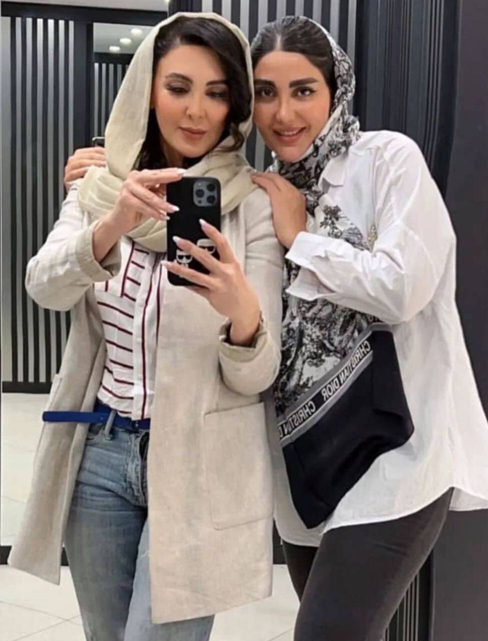 پوشش جدید لیلا بلوکات بعد از حکم قضایی پوشش جدید لیلا بلوکات بعد از حکم قضایی