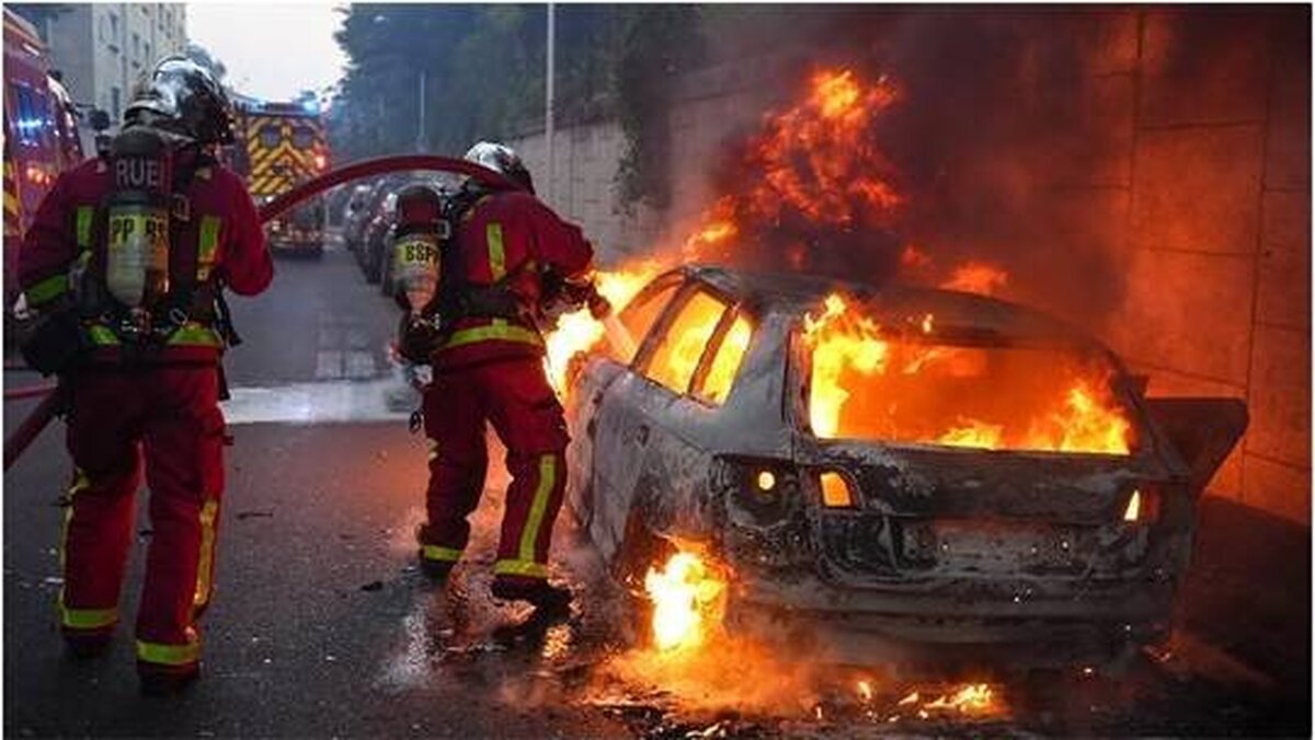 آشوب در پاریس پس از قتل یک نوجوان به دست پلیس