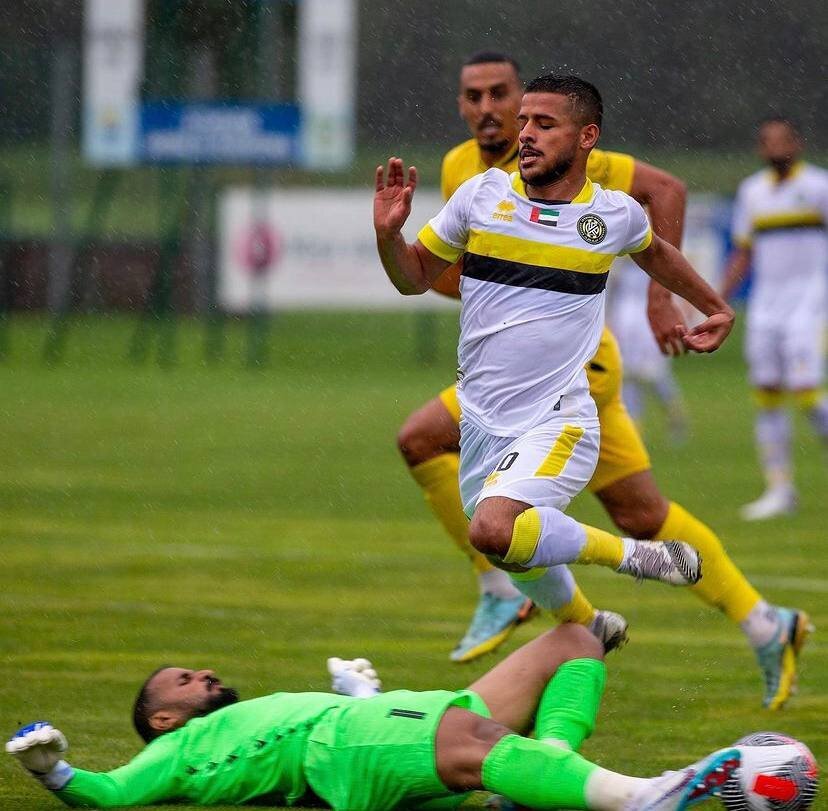 عکس‎| مهدی قایدی و تکرار حرکت جنجالی در امارات