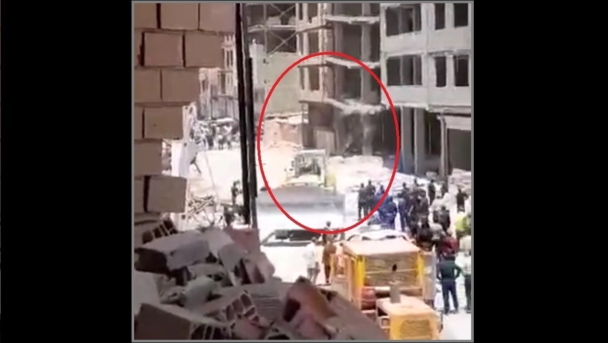 فیلم| فاجعه مهندسی شهرداری تهران: تخریب ساختمان خلازیر با کشیدن طناب