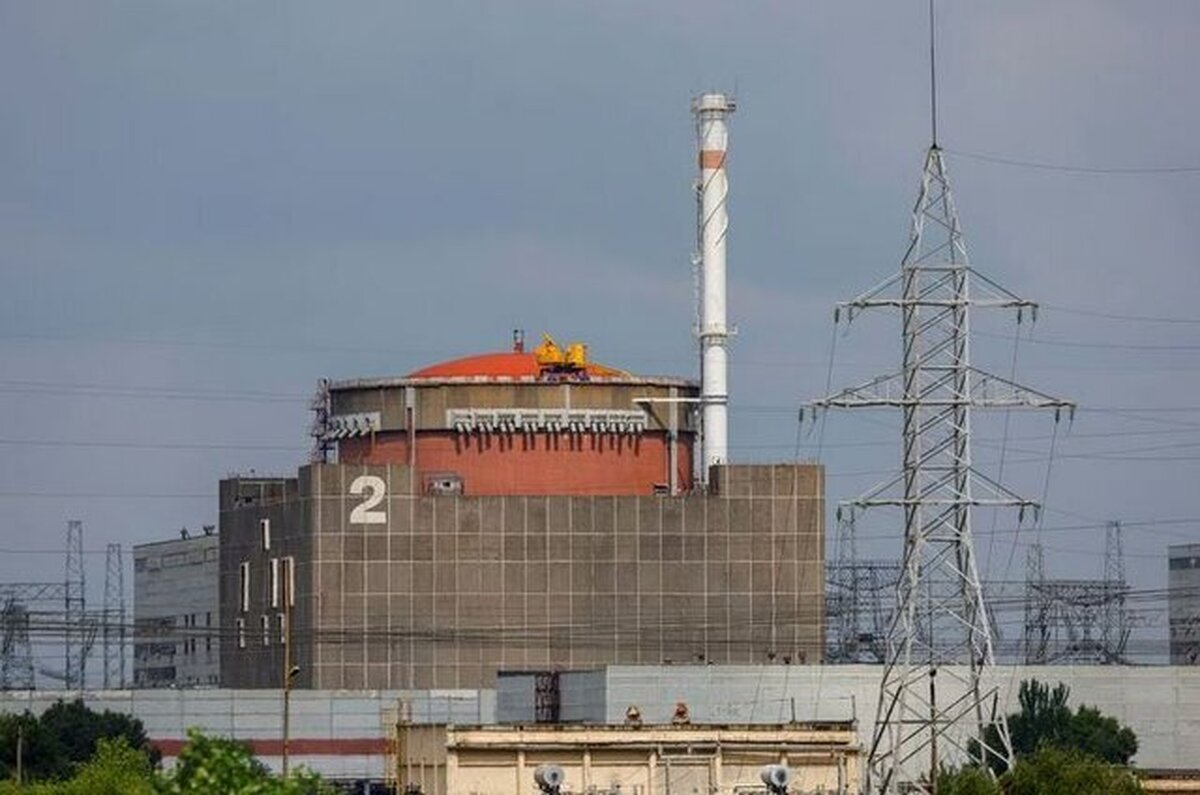تلاش اوکراین برای حمله به انبار سوخت نیروگاه زاپوریژیا