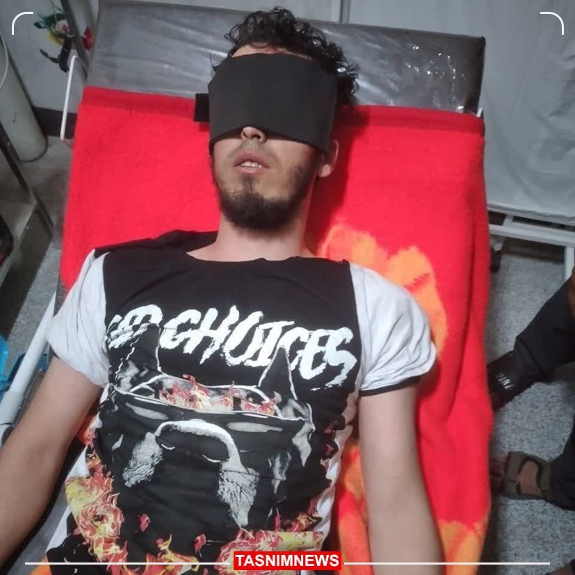 اولین تصویر از تروریست دستگیر شده در حرم شاهچراغ