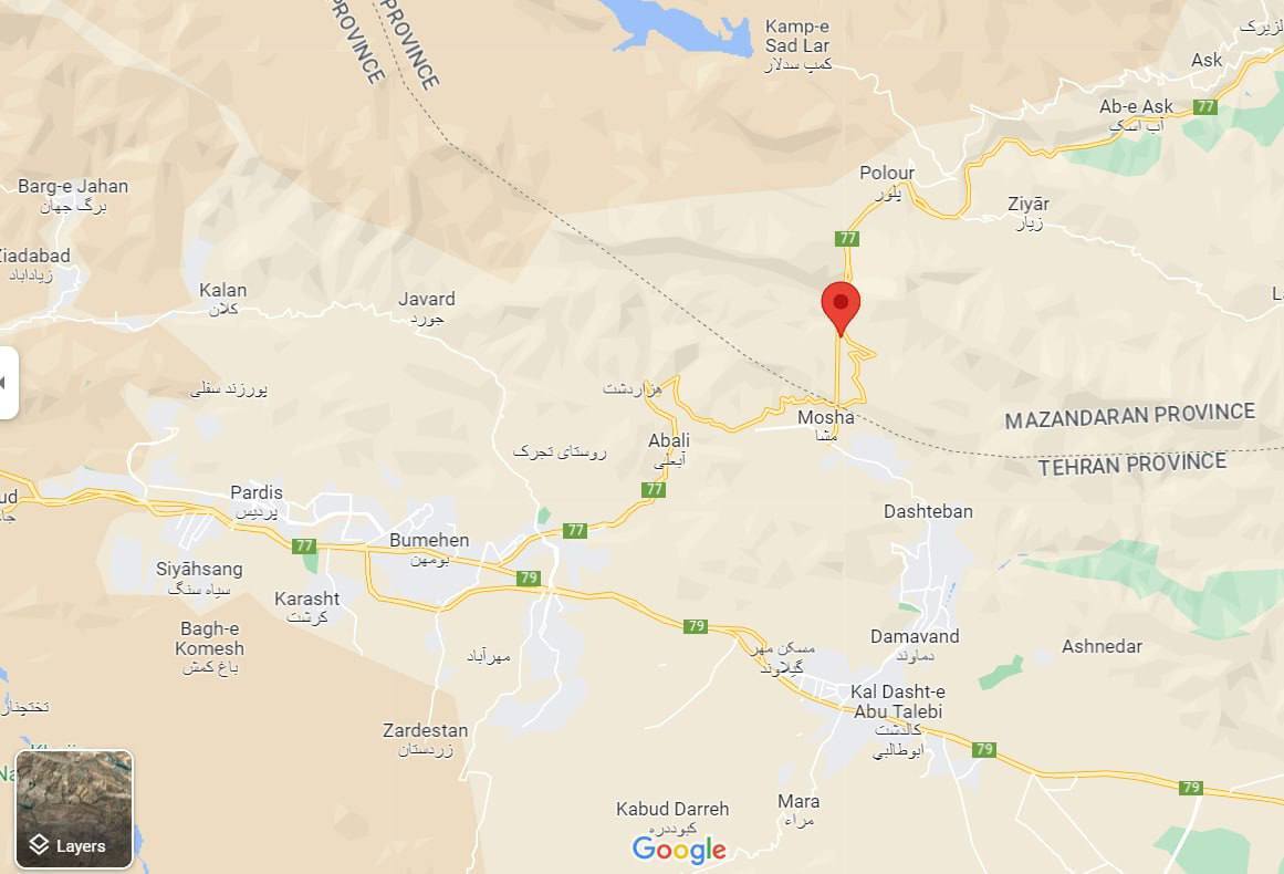زمینلرزه ۳.۹ ریشتری دماوند را لرزاند زمینلرزه ۳.۹ ریشتری دماوند را لرزاند
