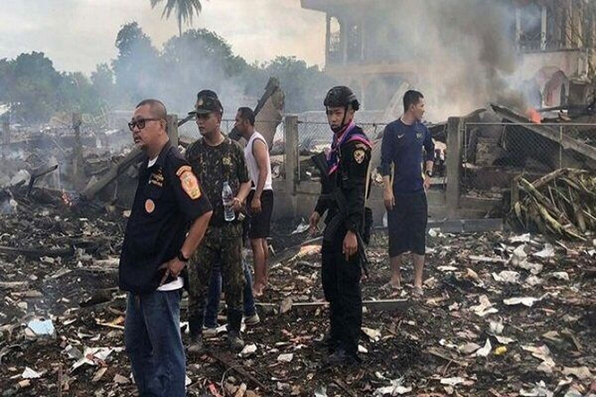 جزئیات تلفات در انفجار در تایلند