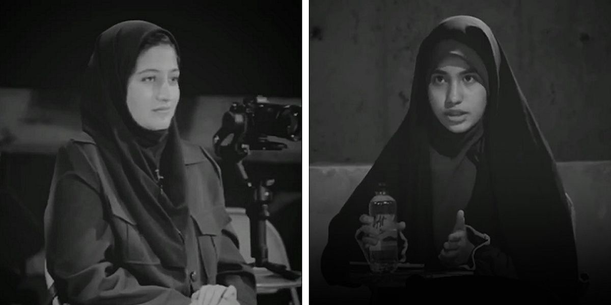 فیلم| مناظره ۲ دختر نوجوان درباره حجاب