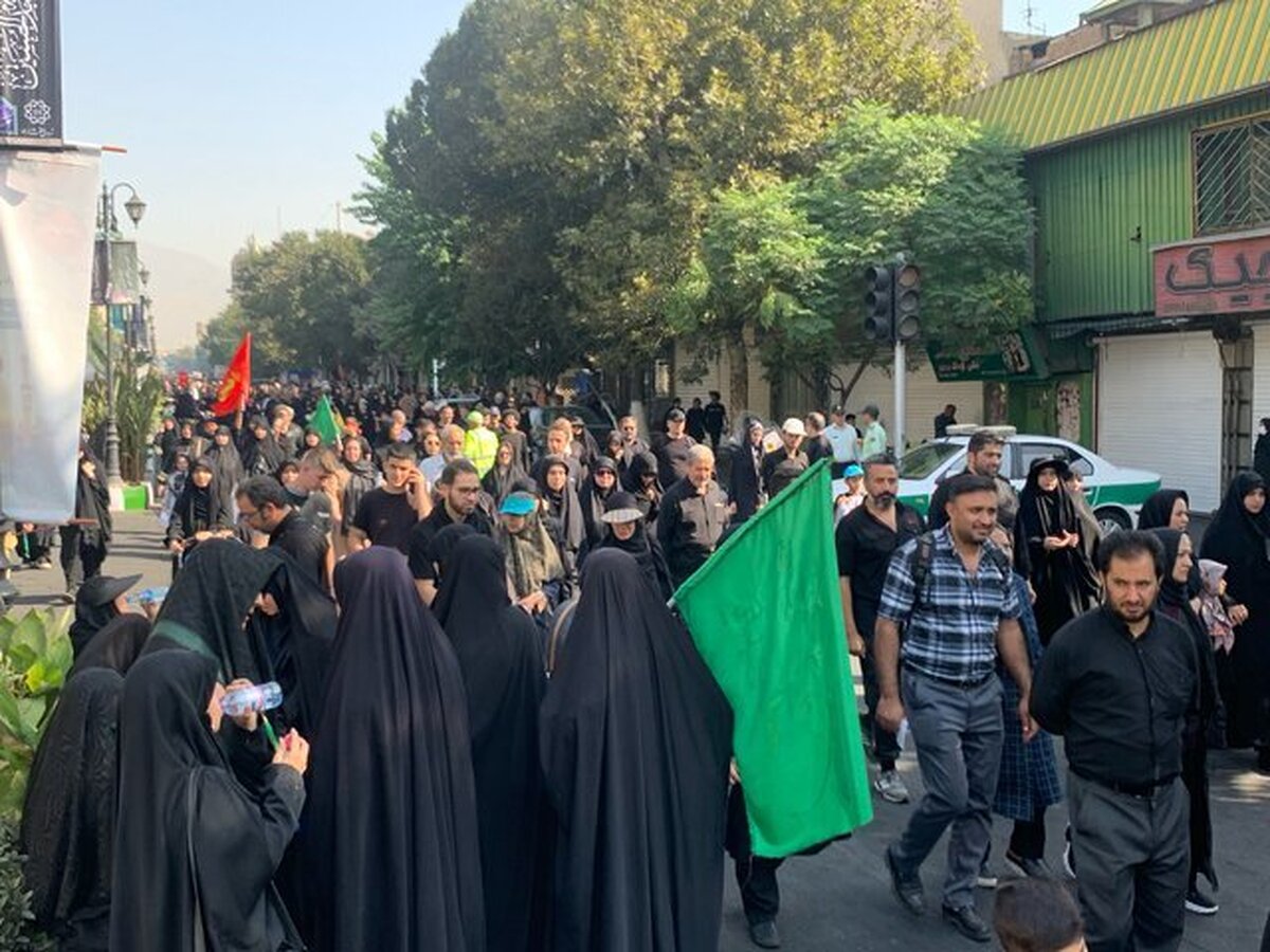 گزارش پیاده‌روی جاماندگان اربعین تهران