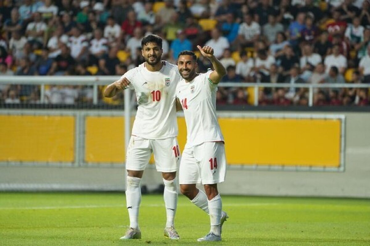 برتری تیم ملی ایران برابر بلغارستان در دیداری دوستانه