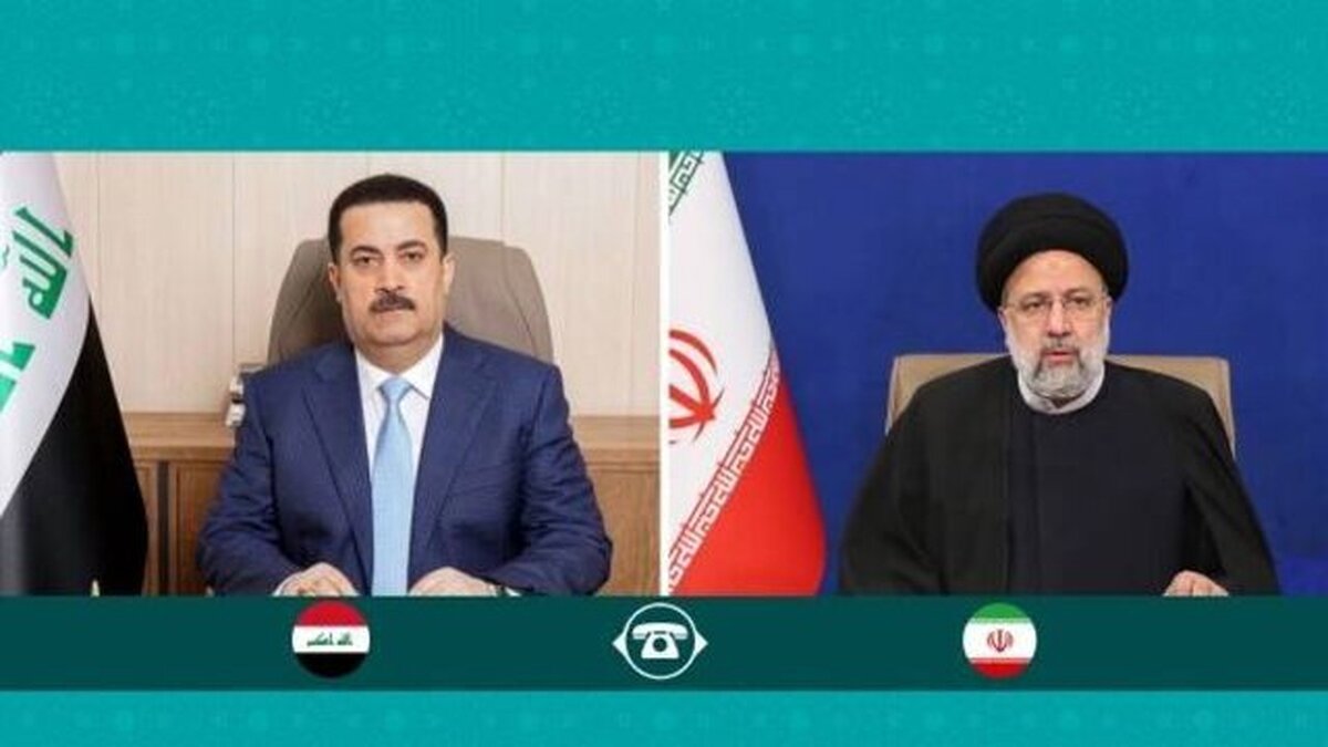 گفتگوی تلفنی رئیسی با نخست وزیر عراق