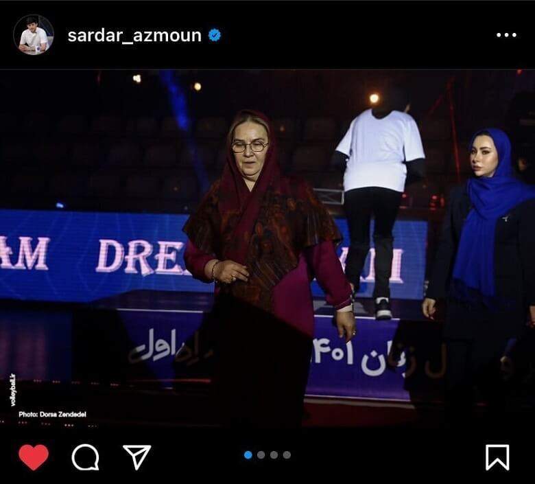 سنگ تمام سردار آزمون برای تولد مادرش سنگ تمام سردار آزمون برای تولد مادرش