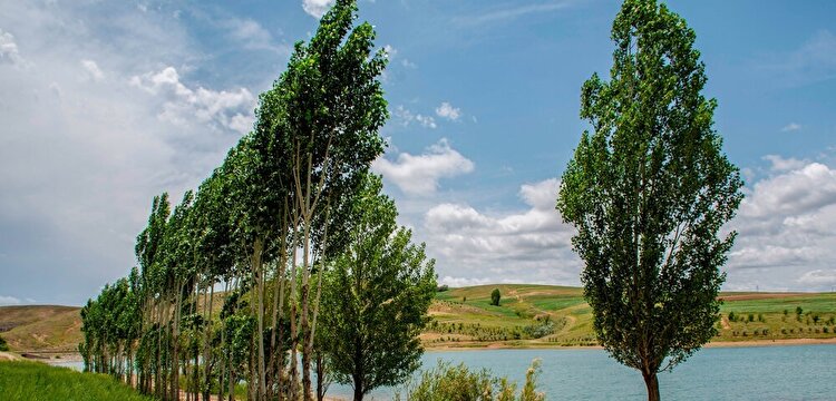 تصاویر| طبیعت زیبای سد «الخلج» در بستان‌آباد