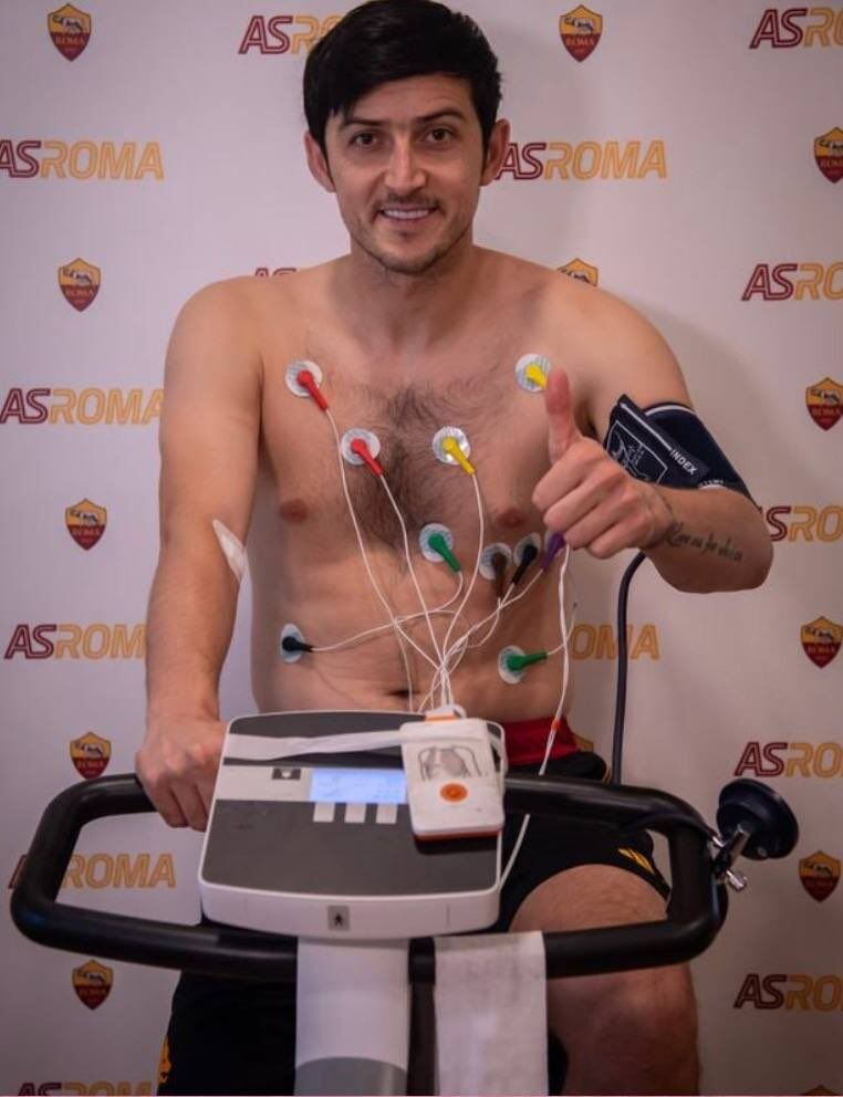 عکس| بدن غیرعضلانی سردار آزمون سوژه ایتالیایی‌ها شد