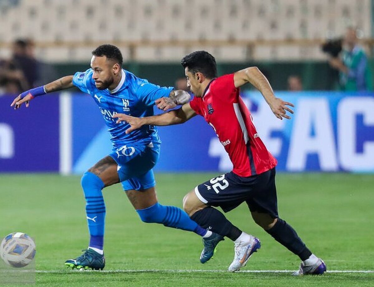 عکس| جیمی جامپ قائمشهری طرفدار الهلال بود!