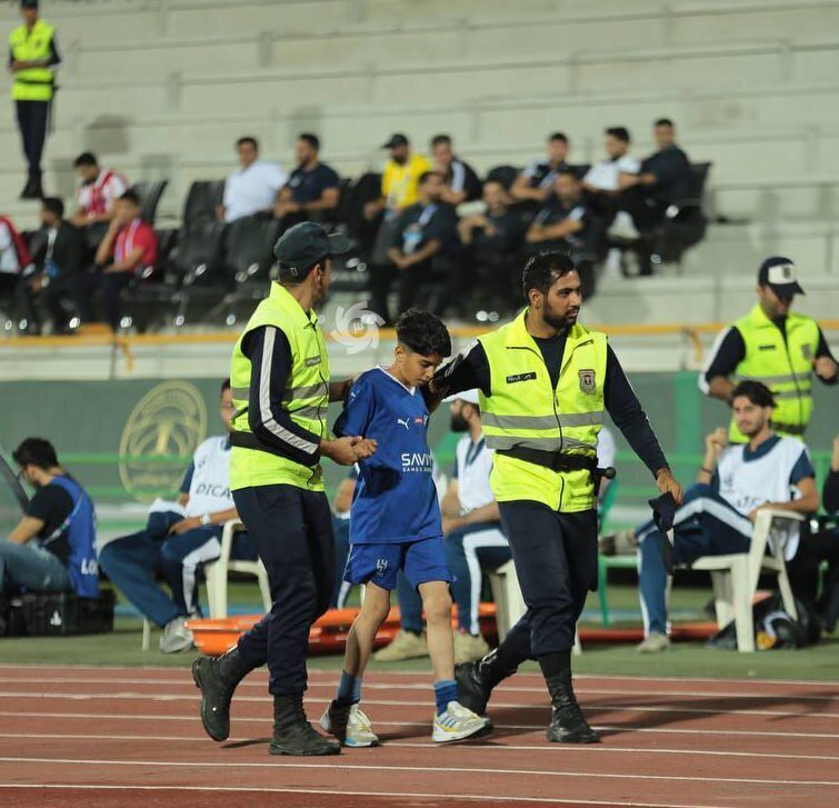 عکس| جیمی جامپ قائمشهری طرفدار الهلال بود!