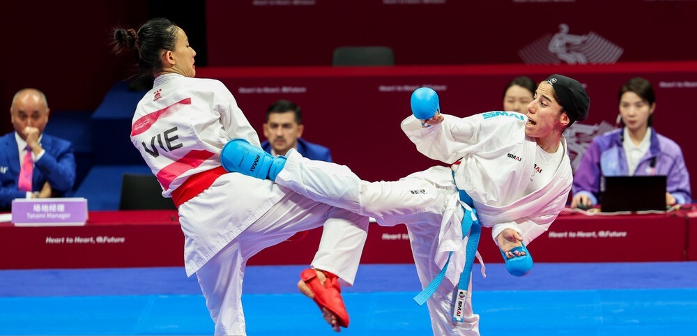 تصاویر| بازیهای آسیایی هانگژو؛ مسابقات کاراته