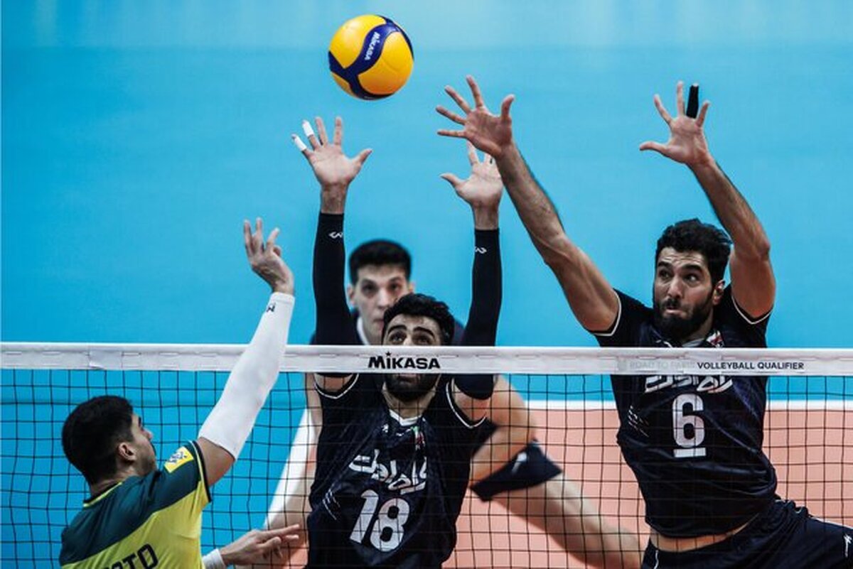 برزیل ۳ ایران صفر / ادامه شکست‌های سریالی تیم ملی والیبال