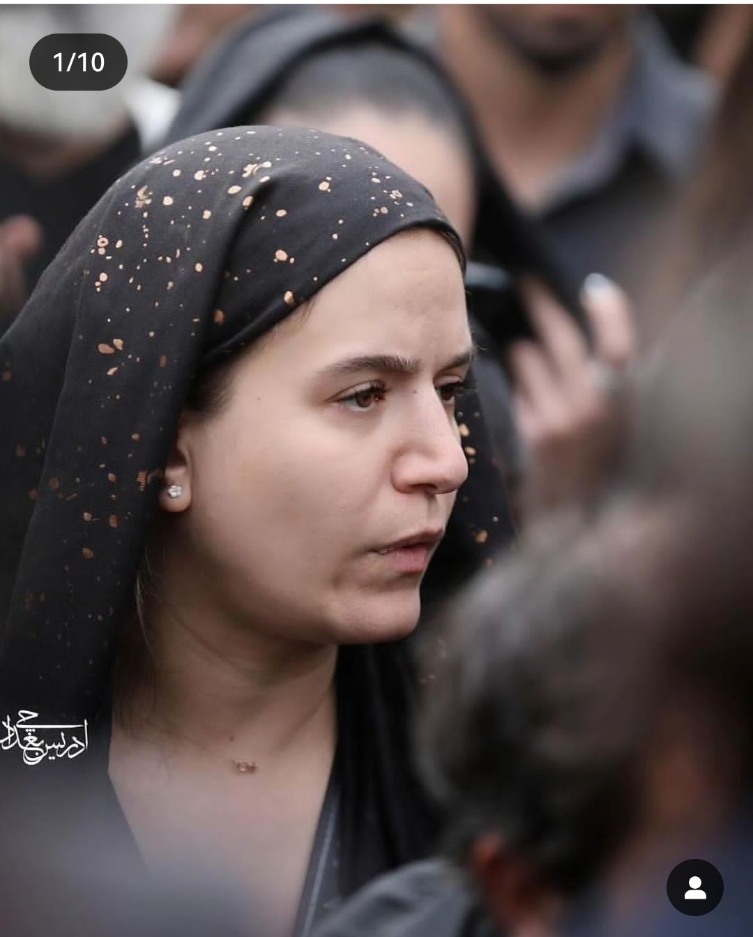 عکسی متفاوت از ستاره پسیانی در مراسم پدرش عکسی متفاوت از ستاره پسیانی در مراسم پدرش