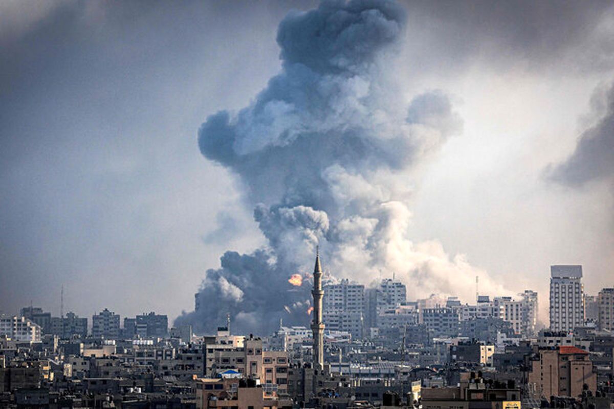 فیلم| قبل و بعد غزه پس از بمباران