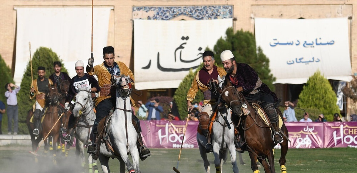 تصاویر| برگزاری چوگان در میدان نقش‌جهان