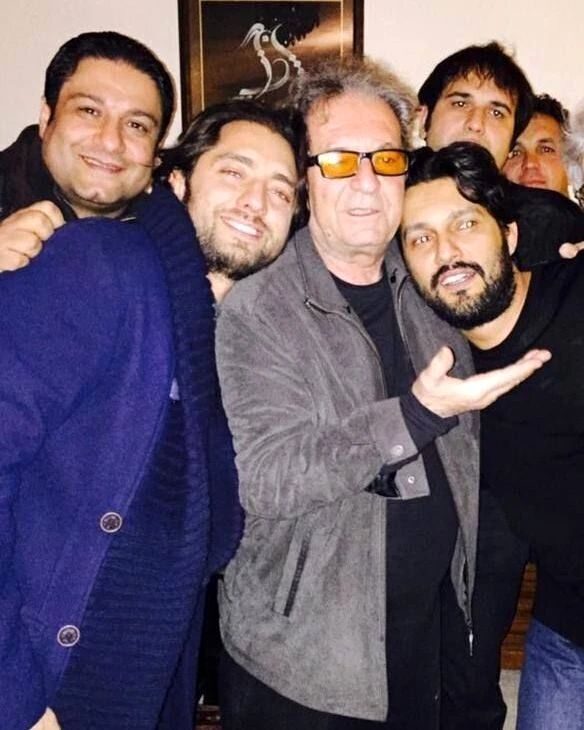 عکس قدیمی| دورهمی بازیگران در تولد داریوش مهرجویی