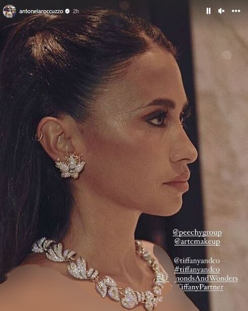 عکس| رقابت طلایی همسر مسی با جورجینا، همسر رونالدو!