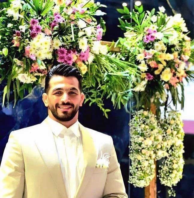 عکس | اولین تصویر از همسر حسن یزدانی در شب عروسی