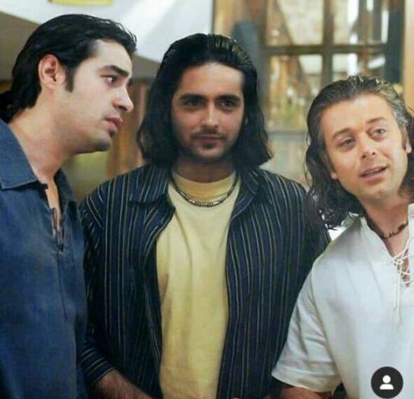 عکس| تصویری قدیمی از شهاب حسینی و امیرحسین آرمان با موهای بلند!