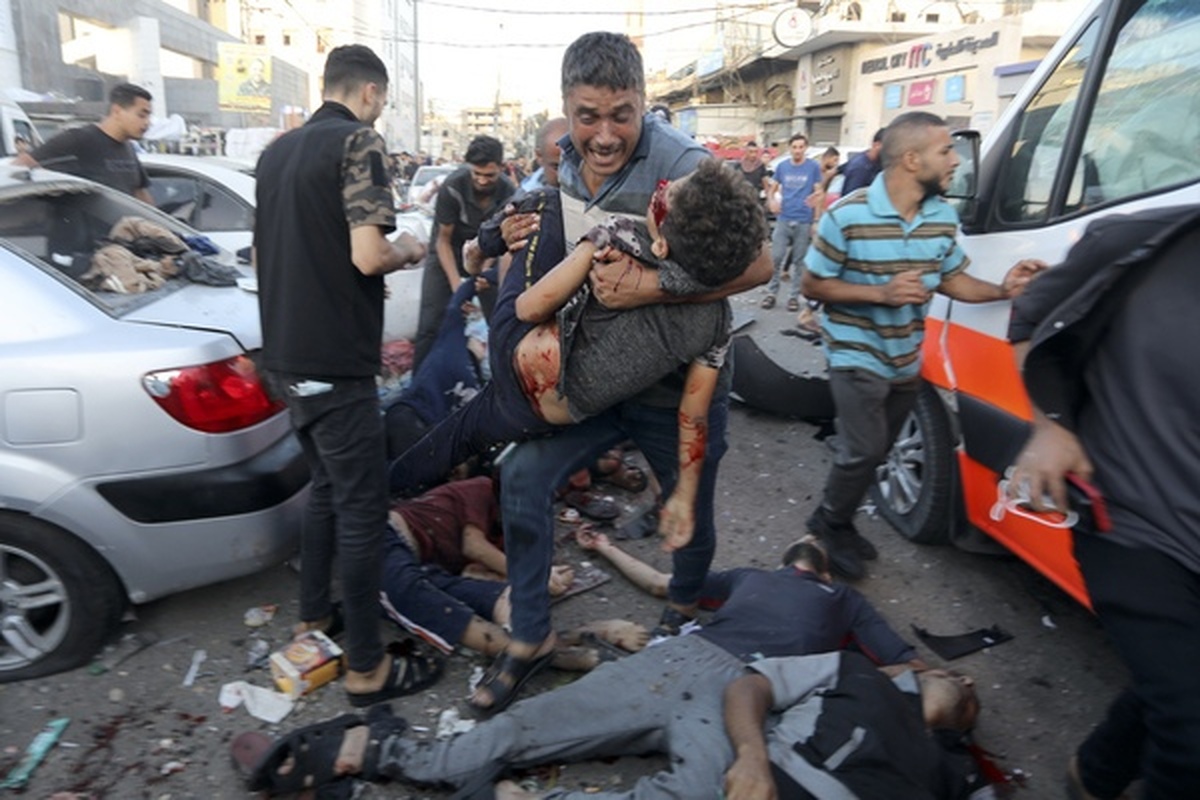 جنگ فلسطین| تصاویری وحشتناک از حملات اسرائیل به غزه