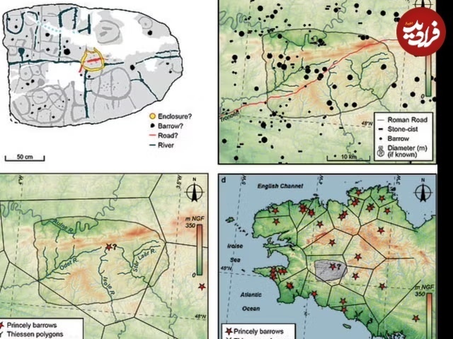 عکس| بر روی این تخته سنگ اسرارآمیز یک «نقشۀ گنج» است!
