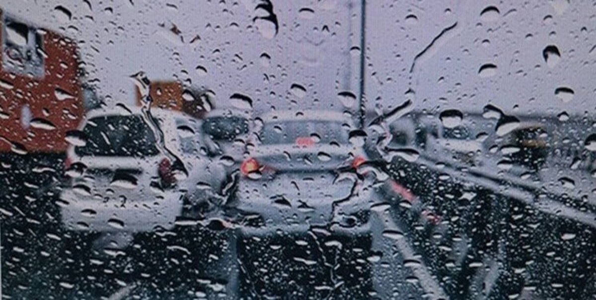 بارش شدید باران در مازندران+فیلم