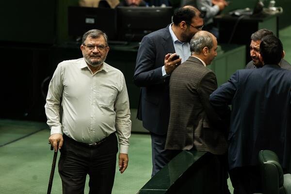 عکس| کدام نماینده با عصا به صحن مجلس رفت؟