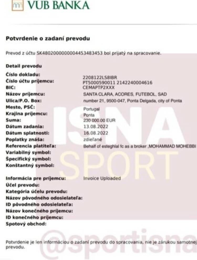عکس| استقلال با این سند ۲۷ میلیارد جریمه شد! عکس| استقلال با این سند ۲۷ میلیارد جریمه شد!