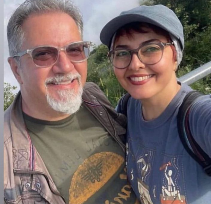 تصویری از خوش گذرانی آناهیتا همتی و همسرش در شمال تصویری از خوش گذرانی آناهیتا همتی و همسرش در شمال