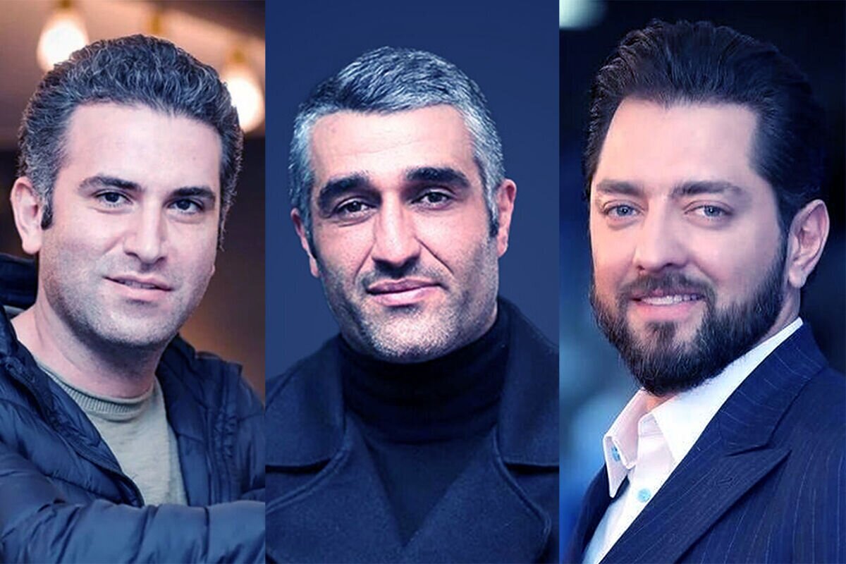 پژمان جمشیدی، هوتن شکیبا و بهرام رادان در فیلم جدید سروش صحت