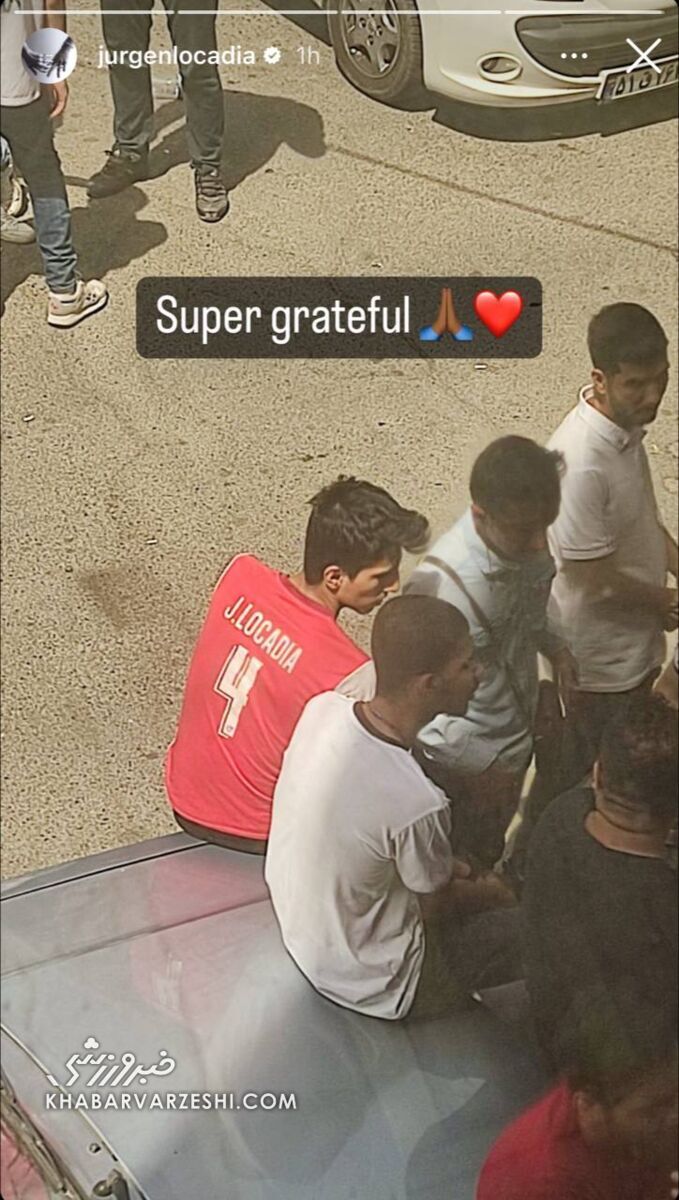 عکس| این بازیکن قلبش برای پرسپولیس می‌تپد/ پیام ویژه مهاجم گلزن برای گل‌محمدی