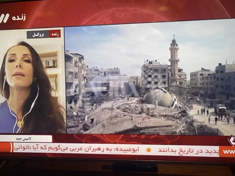 تصاویر| مصاحبه با زنان بی‌حجاب روی آنتن زنده