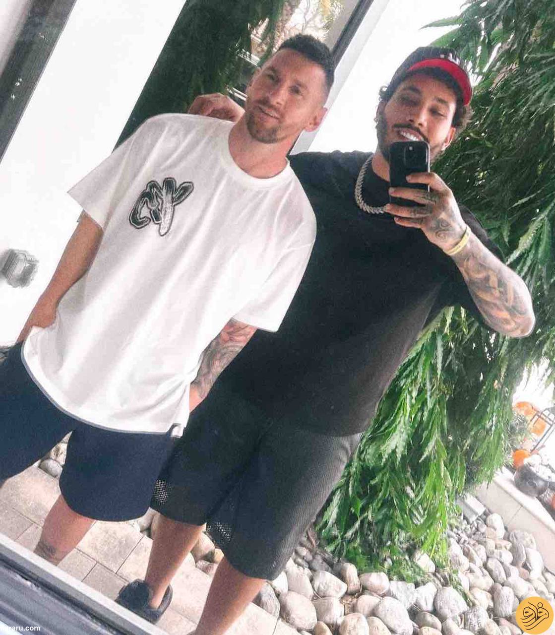 عکس| این مرد آرایشگر لیونل مسی است!