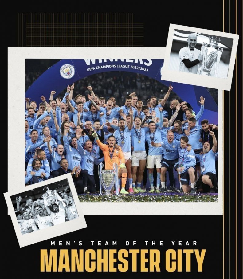 عکس| شاهکار پپ بهترین تیم سال ۲۰۲۳