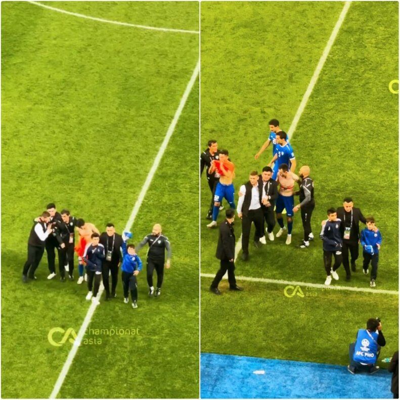 عکس| رامین رضاییان آرزوی کودک ازبک را برآورده کرد